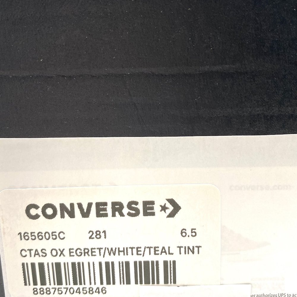 💖MEGA SALE💖Converse CTAS White Patent Leather Casual Shoes Women's 7.5 165605C - Picture 10 of 10